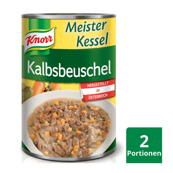 Knorr Meisterkessel Kalbsbeuschel