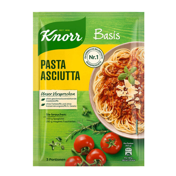 Knorr Basis für Pasta Asciutta
