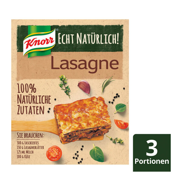 Knorr Echt Natürlich! Lasagne