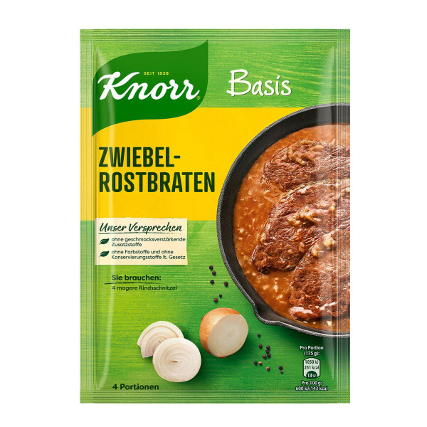 Knorr Basis für Zwiebelrostbraten
