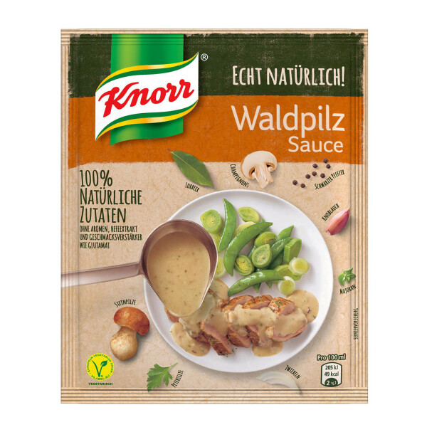 Knorr Echt Natürlich! Waldpilzsauce