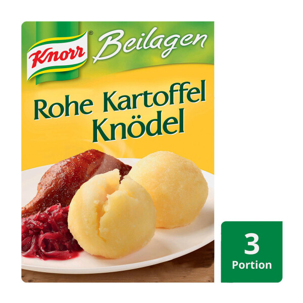 Knorr Rohe Kartoffel Knödel