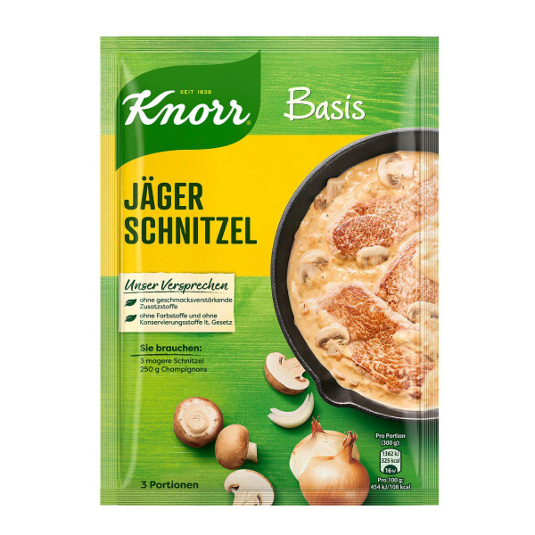 Knorr Basis für Jägerschnitzel