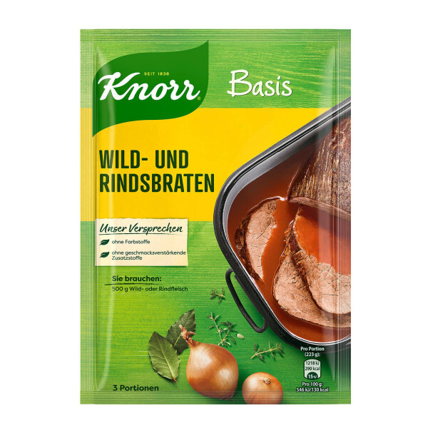 Knorr Basis für Wild- und Rindsbraten