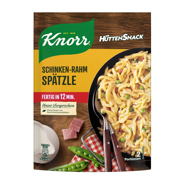 Knorr Hüttensnack Schinken-Rahm Spätzle