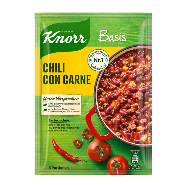 Knorr Basis für Chili Con Carne