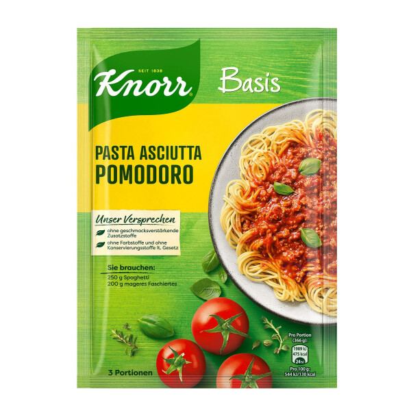 Knorr Basis für Pasta Asciutta Pomodoro