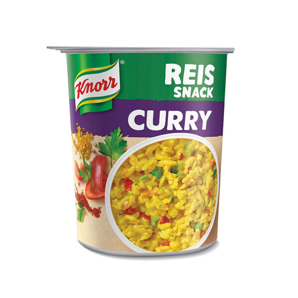 Knorr Reis Snack Curry