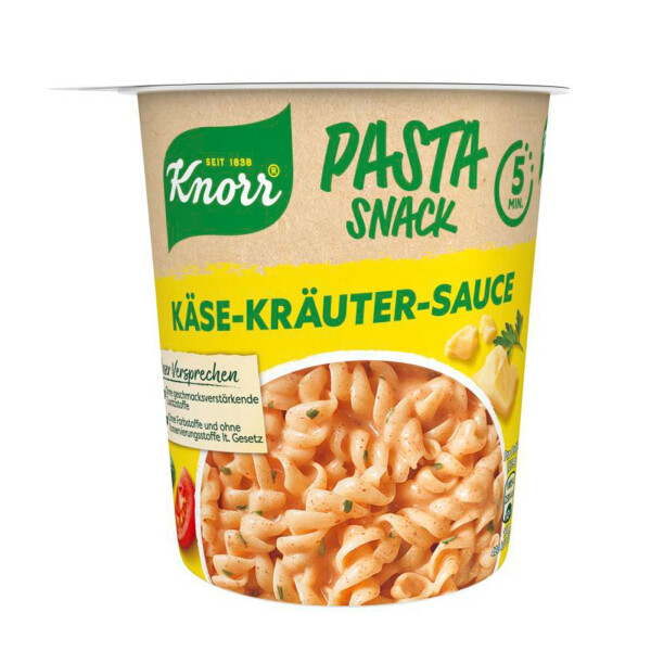 Knorr Pasta Snack Käse-Kräuter-Sauce