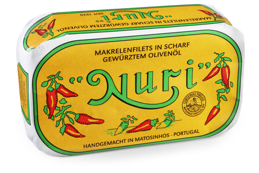 Nuri Makrelenfilets in scharf gewürztem Olivenöl