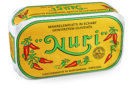 Nuri Makrelenfilets in scharf gewürztem Olivenöl
