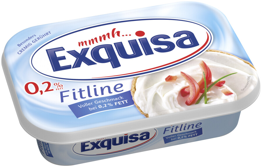 Exquisa Frischkäse Fitline 0,2% Fett