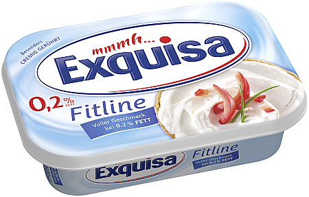 Exquisa Frischkäse Fitline 0,2% Fett