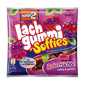Nimm2 Lachgummi Softies Rote Früchte