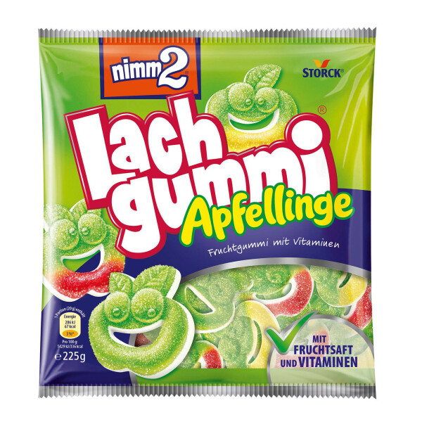 Nimm2 Lachgummi Apfellinge