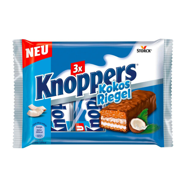 Storck Knoppers Kokos Riegel 3er