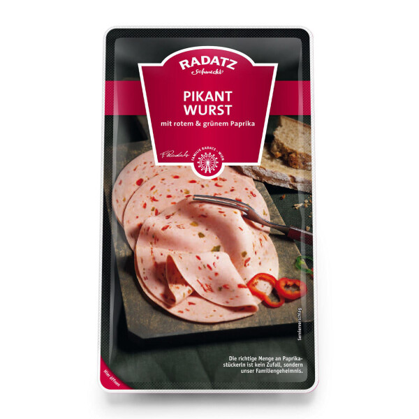Radatz Pikantwurst Geschnitten
