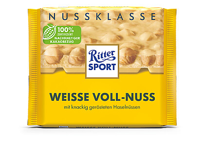 Ritter Sport Weiße Voll Nuss