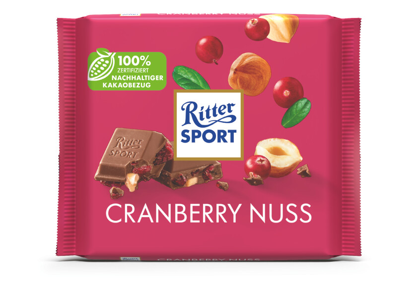 Ritter Sport Cranberry Nuss