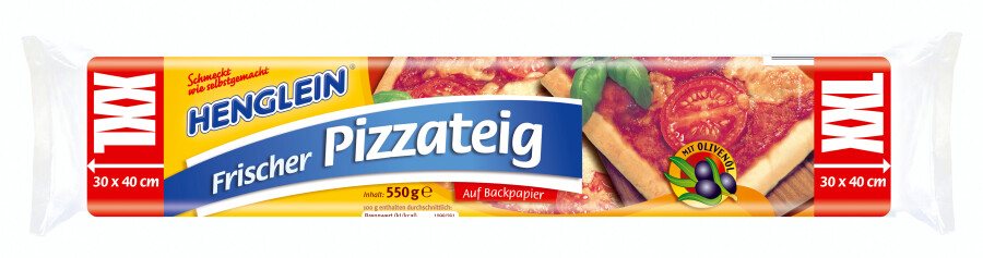 Henglein Frischer Pizzateig XXL