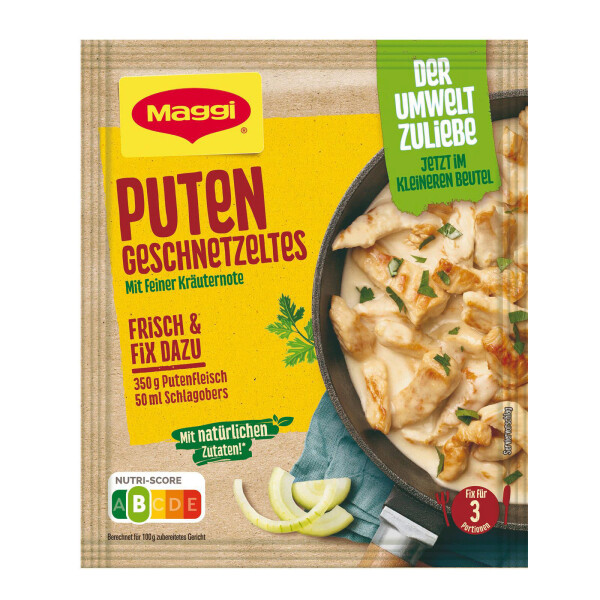 MAGGI Fix für Putengeschnetzeltes
