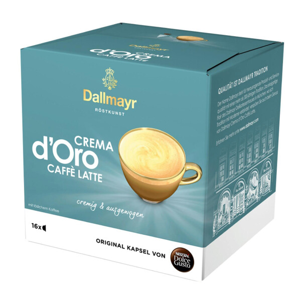Nescafé Dolce Gusto Dallmayr Crema d'Oro Caffè Latte