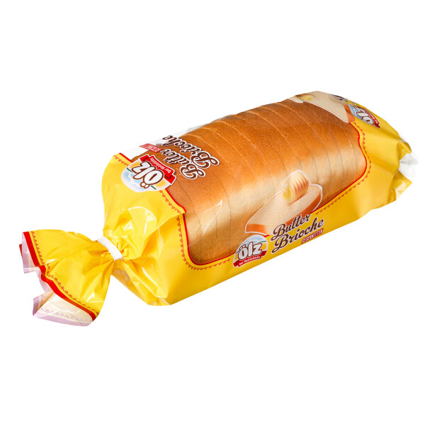 Ölz Butter Brioche geschnitten