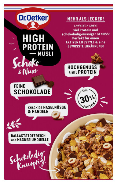 High Protein Müsli Schoko & Nuss