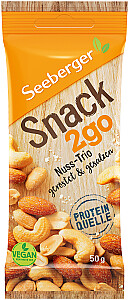 Seeberger Snack2Go Nuss Trio geröstet & gesalzen