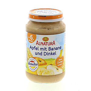 Alnatura Apfel mit Banane & Dinkel