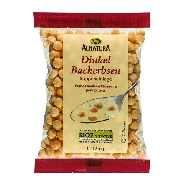 Alnatura Dinkel Backerbsen