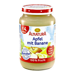 Alnatura Apfel mit Banane