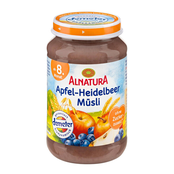 Alnatura Apfel-Heidelbeer Müsli