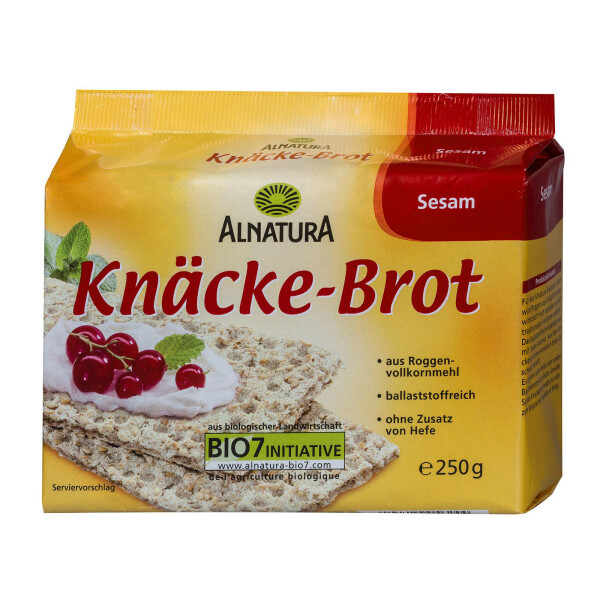 Alnatura Knäckebrot Sesam