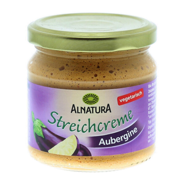 Alnatura Streichcreme Aubergine