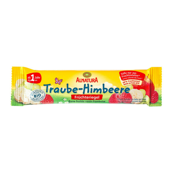 Alnatura Früchteriegel Traube-Himbeere