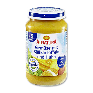 Alnatura Gemüse mit Süßkartoffeln und Huhn