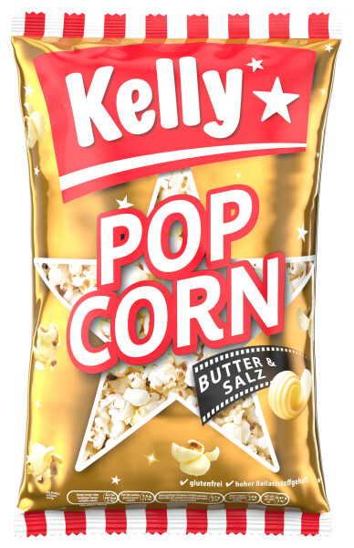 Kelly's Popcorn Butter & Salz