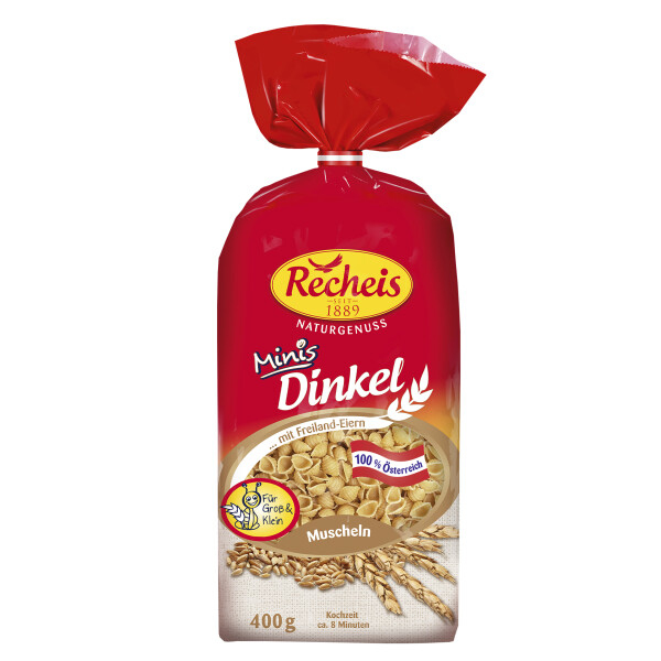 Recheis Naturgenuss Dinkel Mini Muscheln