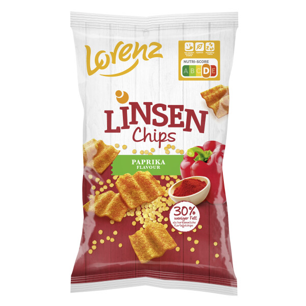 Lorenz Linsenchips Paprika