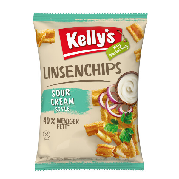 Kelly's Linsenchips Sour Cream