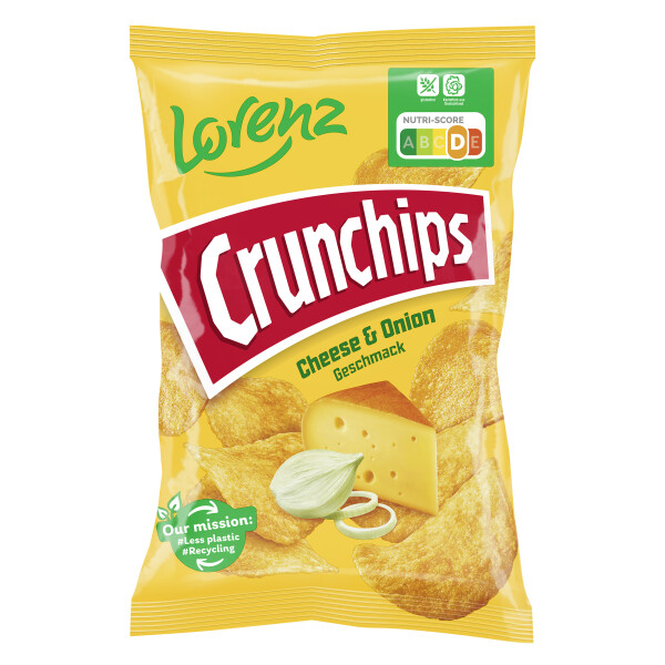 Lorenz Crunchips Cheese & Onion