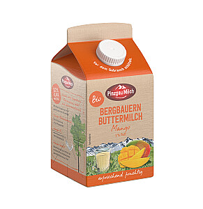 Pinzgau Milch Bio Bergbauern Buttermilch Mango 1% Fett