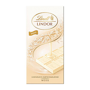 Lindt Lindor Weiß Tafel