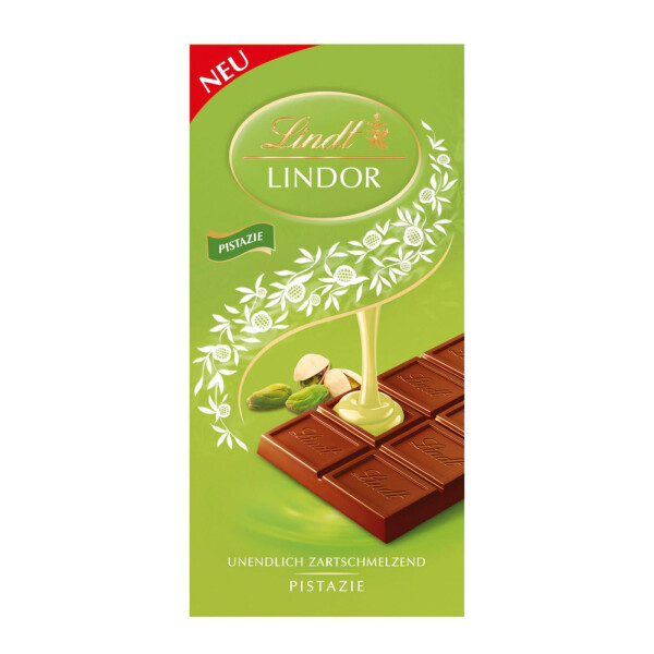 Lindt Lindor Tafel Pistazie