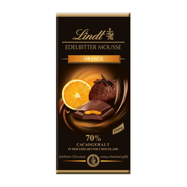 Lindt Edelbitter Mousse Orange