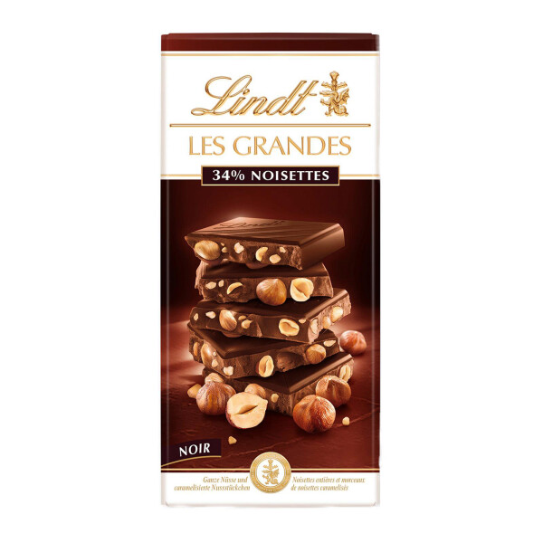 Lindt Les Grandes Noir Noisette