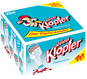 Kleiner Klopfer Pfefferminz Likör 23er