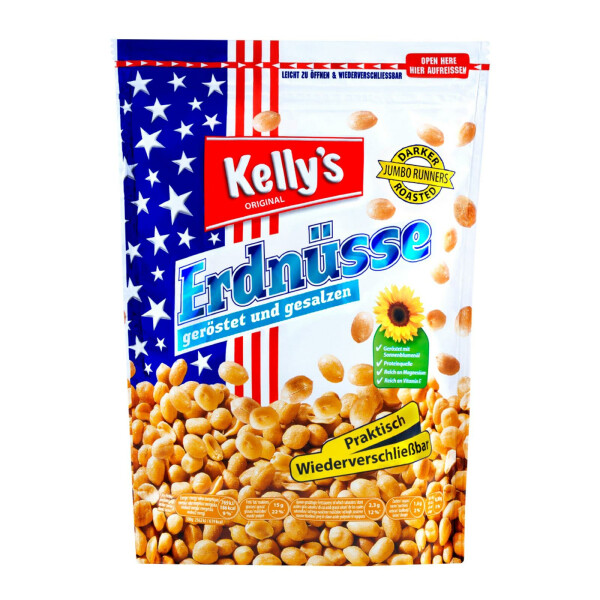Kelly's Erdnüsse geröstet und gesalzen