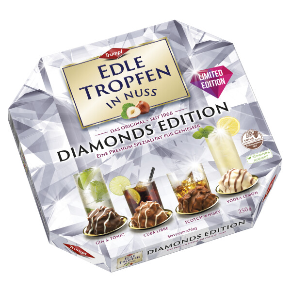 Trumpf Edle Tropfen in Nuss Diamonds Edition